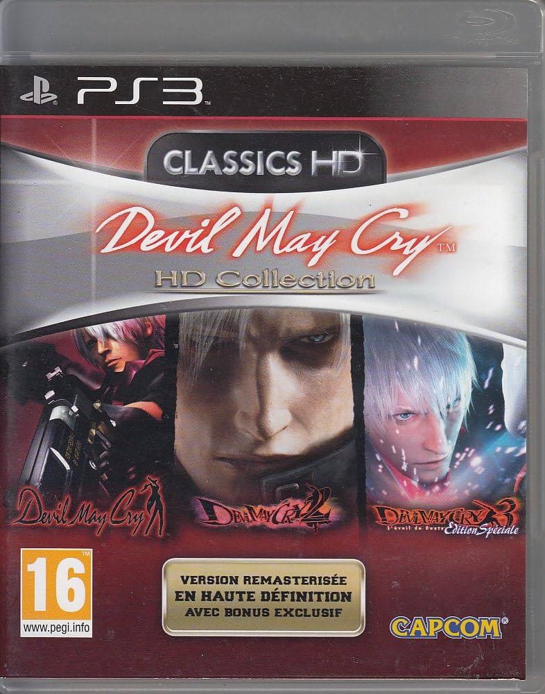 Devil May Cry HD Collection PS3 Game (Category: PlayStation) located in Makati City. Submitted by emenem.m (Listing ID 1467868495, Image 1). Description: - Game: Devil May Cry HD Collection - Platform: PlayStation 3 (Compatible with standard PS3) - Includes: Remastered versions of Devil May Cry, Devil May Cry 2, and Devil May Cry 3 Special Edition - Condition: Original plastic keep case and cover art included - Region: European PEGI 16 rating.