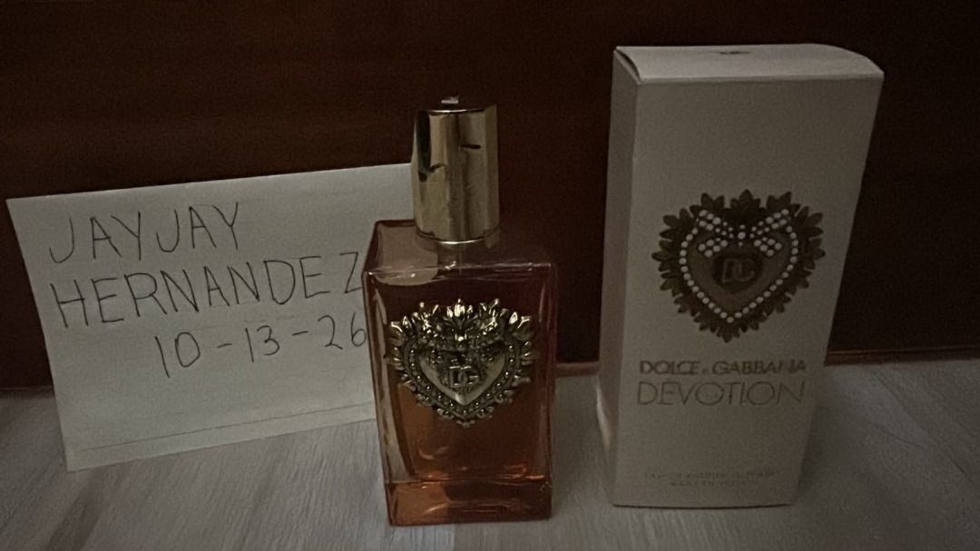 D&G Devotion (Category: Fragrance & Deodorants) located in Caloocan City. Submitted by jayjay11123 (Listing ID 1467869549, Image 1). Description: 90% juice level Authentic If not online here, please reach me in Vber 09238371944 Thanks.