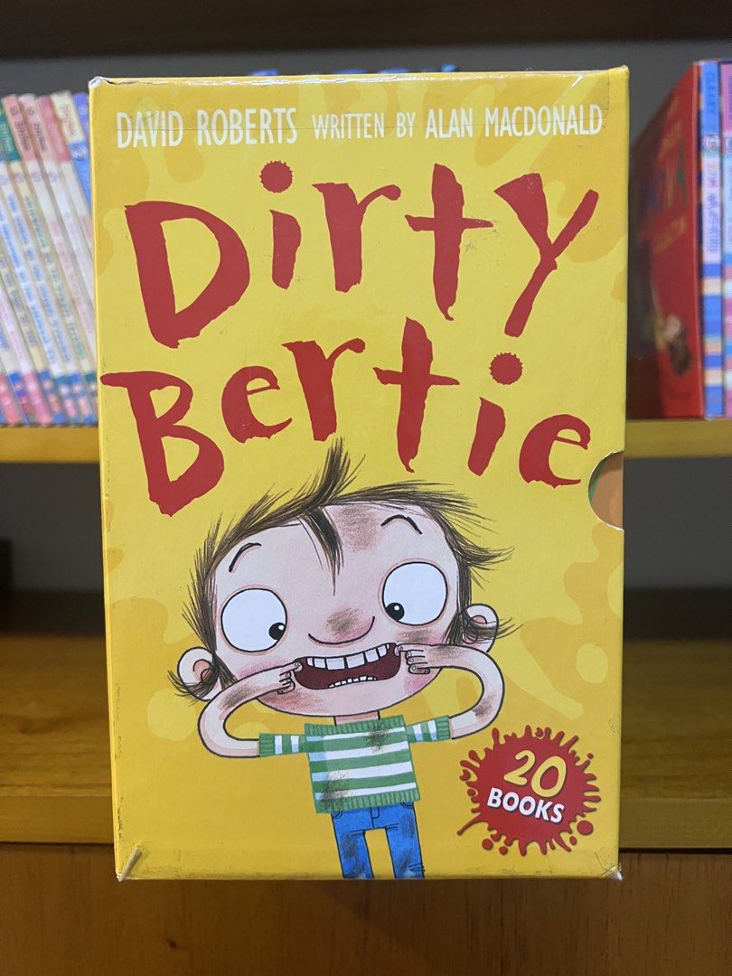 Dirty Bertie 20books (Category: Children's Books) located in Pasig City. Submitted by barambee (Listing ID 1467899826, Image 2). Description: Like new Good condition No damage.