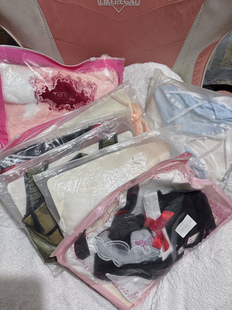 Discounted take all lingerie (Category: Undergarments & Loungewear) located in Manila. Submitted by nagusamero (Listing ID 1468035482, Image 1). Description: 📌 strictly no haggling 📌 No ww 📌 never use not my size 📌 XS-S 📌 washed .
