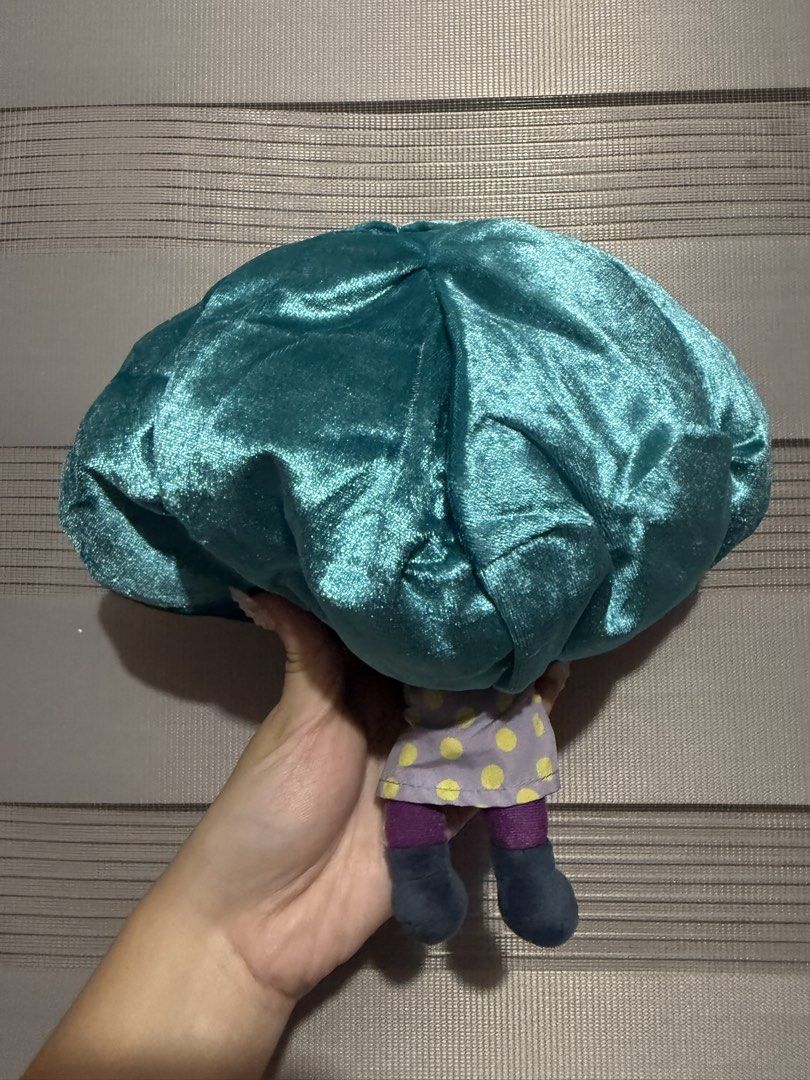 Disney Inside Out 2 “Envy” plush (Cut tag) (Category: Plushies & Soft Toys) located in Manila. Submitted by bcbg3217 (Listing ID 1468030048, Image 2). Description: ‼️PLEASE READ BEFORE BUYING‼️ Like new condition but ⚠️cut tag Big head small body plush(head quite heavy) Rare find ✨ No other inclusions Actual photos are posted No other issues or flaws unless stated Please check the photos thoroughly before placing an order JnT regular or Lalamove 