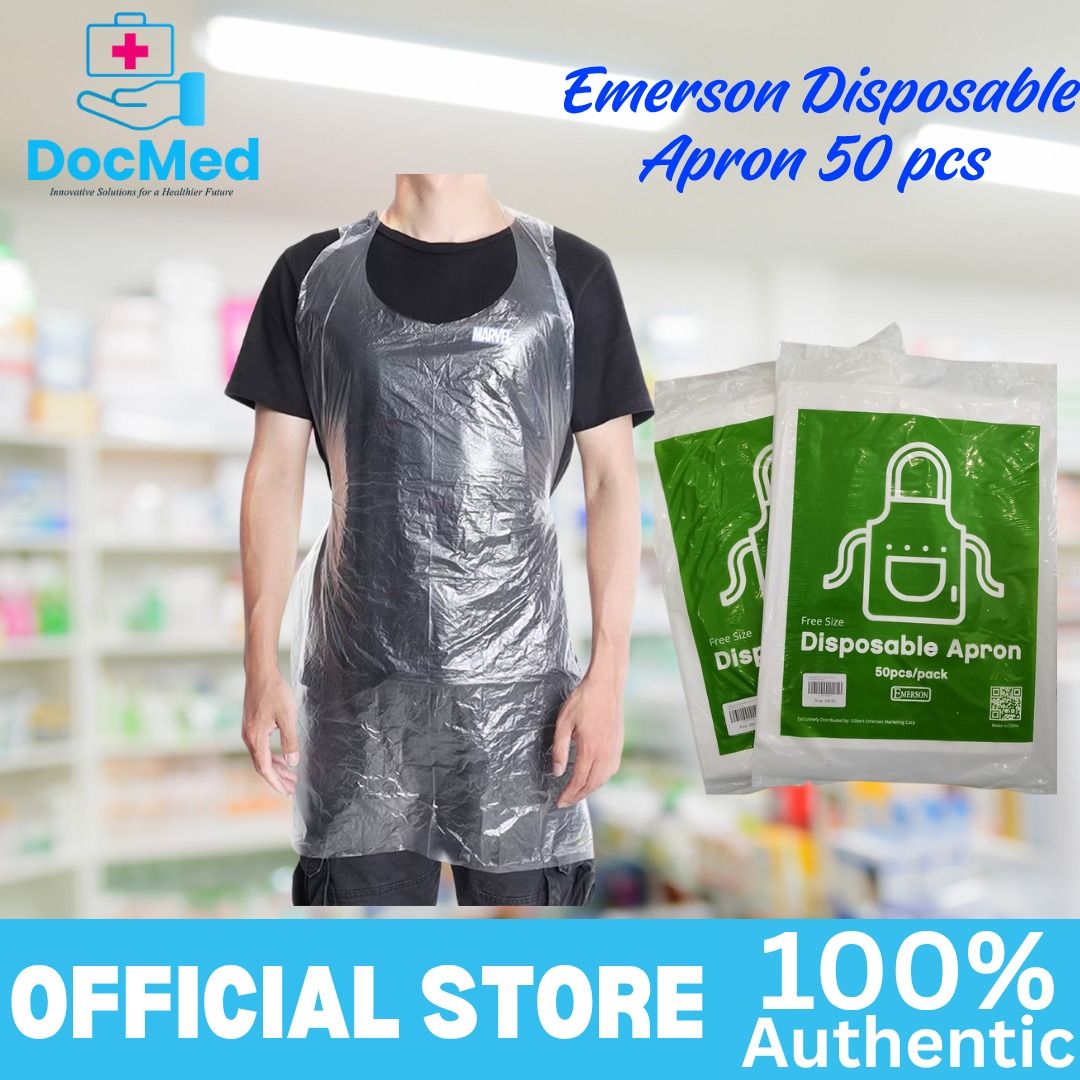 DISPOSABLE APRON 50 PCS PER PACK (Category: Medical Supplies & Tools) located in Quezon City. Submitted by staffmarke01383 (Listing ID 1467912906, Image 1). Description: .