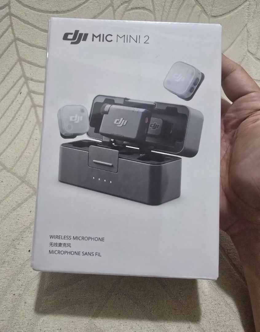 Dji Mic Mini 2 (Category: Microphones) located in Caloocan City. Submitted by sai1032013 (Listing ID 1468009474, Image 1). Description: Brandnew.