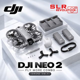 DJI Neo Fly More Combo 4K UHD Camera 135g Self-Flying Camera Drone ...