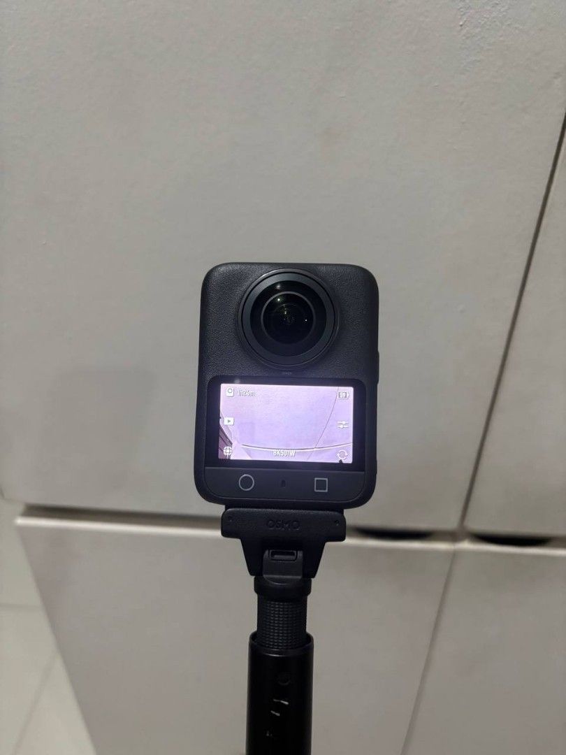 DJI Osmo 360 Adventure Combo (Category: Video Cameras) located in Batangas. Submitted by batangascitywatches (Listing ID 1467955368, Image 2). Description: DJI Osmo 360 • Up To 8k Ultra HD At 50 FPS 360° • 120MP Photos 360° • 105gb Internal Storage • With Extra SD Card Slot • Touchscreen • Waterproof • Many Available Features • Original Adventure Combo • No Issues • In Great Condition • No History Of Repairs • Under Warranty - Dec. 2026 Inclusion