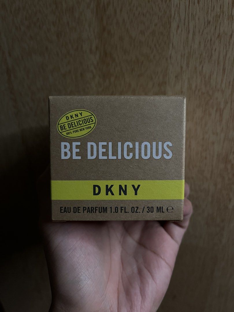 DKNY Be Delicious Eau de Parfum 30ml (Category: Fragrance & Deodorants) located in Imus. Submitted by graeyowl (Listing ID 1468046217, Image 1). Description: For sale or trade to other perfumes - Brand: DKNY - Product: Be Delicious Eau de Parfum - Size: 30 ml / 1.0 fluid ounce - Scent: Fresh green apple - Packaging: Iconic round chrome and glass apple bottle - Condition: 5 sprays missing, opened with pristine original box.