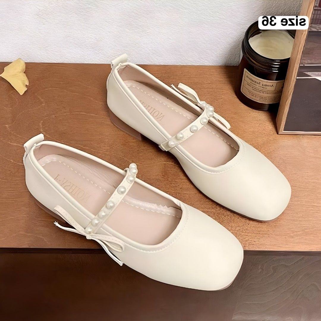Doll shoes Size 36 (Category: Flats & Sandals) located in Taguig. Submitted by apzdeclutter (Listing ID 1468030253, Image 1). Description: Message me if interested. 📩.