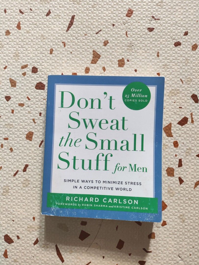Don't Sweat the Small Stuff for Men (Category: Assessment Books) located in Taguig. Submitted by cleanupmomma (Listing ID 1467918376, Image 1). Description: Please take time to read ❤️ small paperback Complete pages wyiwyg.
