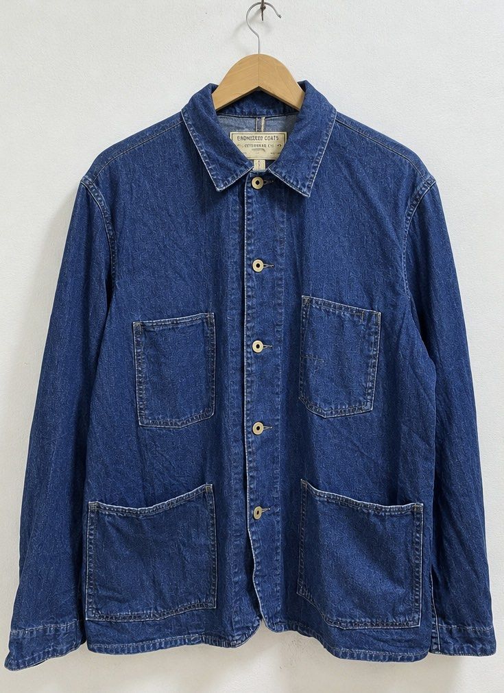 Double RL ENGINEER COAT (Category: Coats, Jackets and Outerwear) located in Muntinlupa City. Submitted by keaquintan94623 (Listing ID 1467993013, Image 1). Description: Double RL engineer coat Selvedge line 21x29 Shoulder 18 Sleeve length 25 No issue Excellent condition - 3500 only Dm to purchase.
