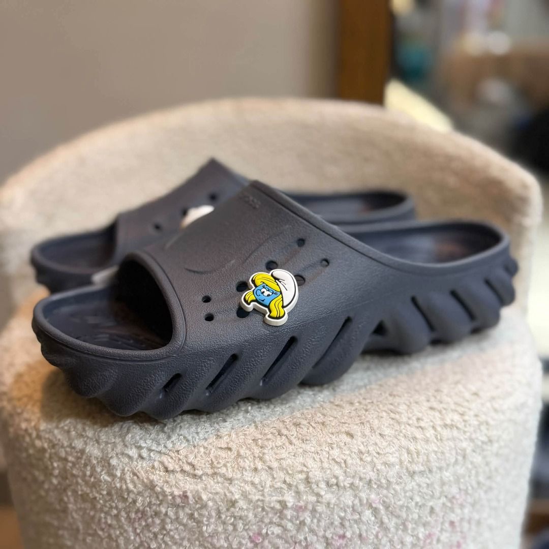 Echo Slides - Storm (Category: Slippers & Slides) located in Rizal. Submitted by hiraya16 (Listing ID 1467966953, Image 1). Description: Onhand ready to ship Available sizes? DM us for inquiries. ✉️.