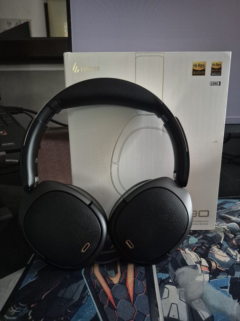 Edifier W800BT Plus Wireless Noise Cancelling Headphones (Category: Headphones & Headsets) located in Manila. Submitted by johnpaulms90364 (Listing ID 1467869568, Image 1). Description: Used for only 2 months - with original box - original cord - original pouch No damages No issue Noice cancelling is working Gagamitin nalang Unli testing sa meet up - Good for music - Good for calls - Good for gaming RFS: Mas prefer IEM Selling Only Meet ups - Rob