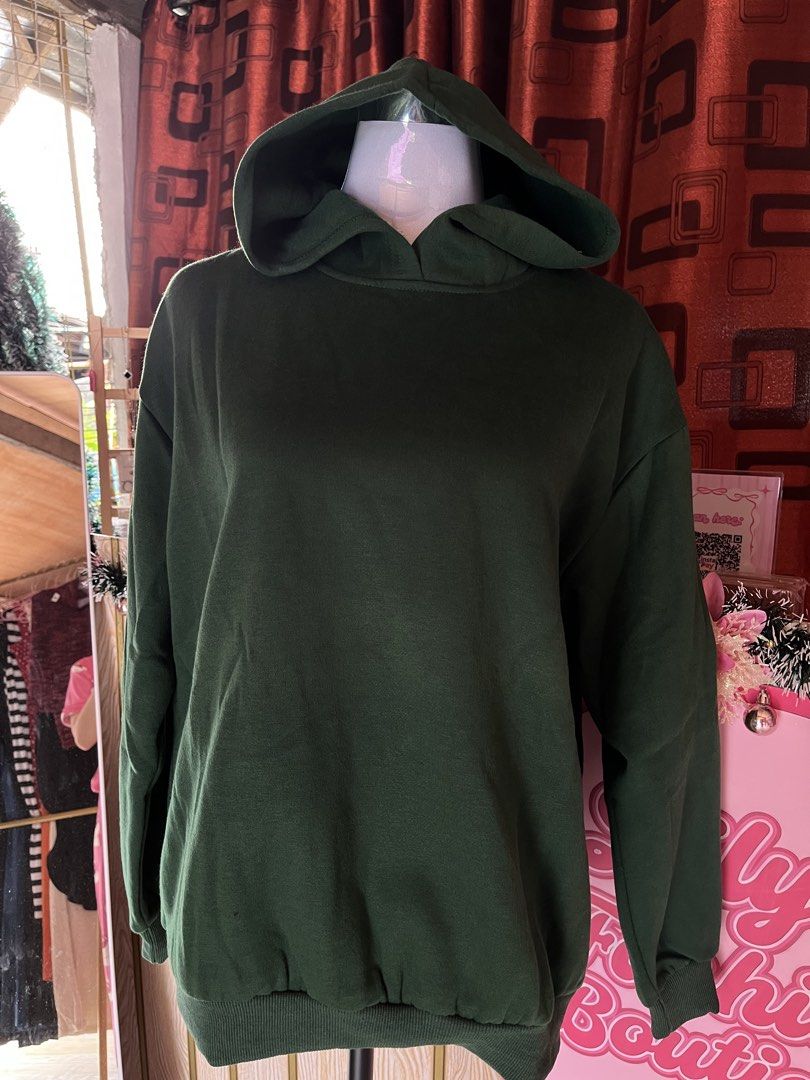 emeraldgreen hoodie - shein dazy (Category: Coats, Jackets and Outerwear) located in Manila. Submitted by myapparelshop (Listing ID 1467910281, Image 1). Description: up to xl.