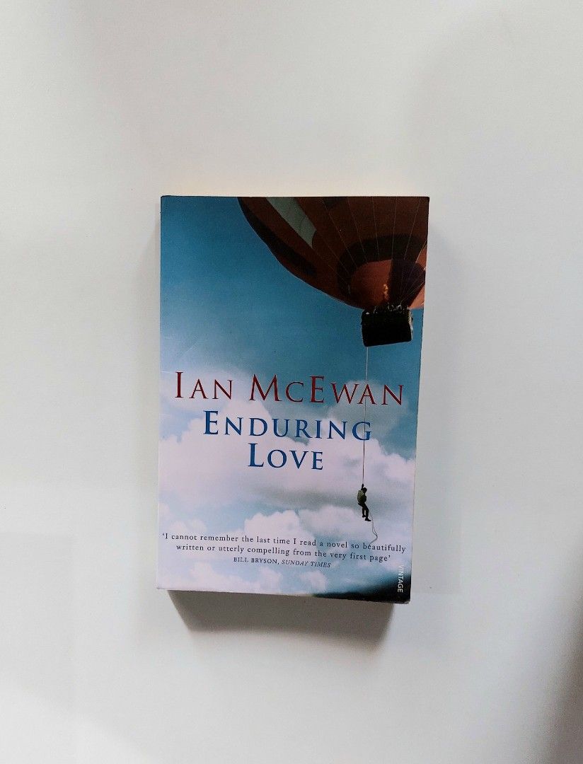Enduring Love by Ian McEwan (Category: Storybooks) located in Tanauan. Submitted by solanathriftph (Listing ID 1467949365, Image 1). Description: 📚 major bookshelf clean out / clearance sale ~ — RFS: decluttering my bookshelves and switching to digital books — MOP: Gcash | fast shipping *feel free to send a message if you wish to negotiate the price :).