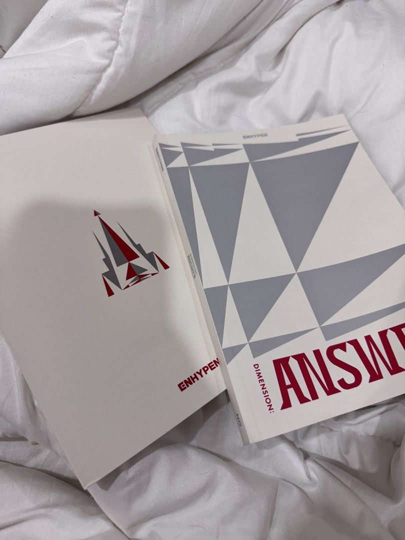 ENHYPEN DIMENSION: ANSWER 'NO' Version Album (Category: CDs & DVDs) located in Manila. Submitted by livelaughlovejay (Listing ID 1467970966, Image 3). Description: - Group/Album: ENHYPEN DIMENSION: ANSWER - Version: NO Version - Inclusions: Outer sleeve, photobook, CD, and all items in the pocket - Condition: Clean, well-kept, and handled with care - Perfect addition to your K-pop collection.
