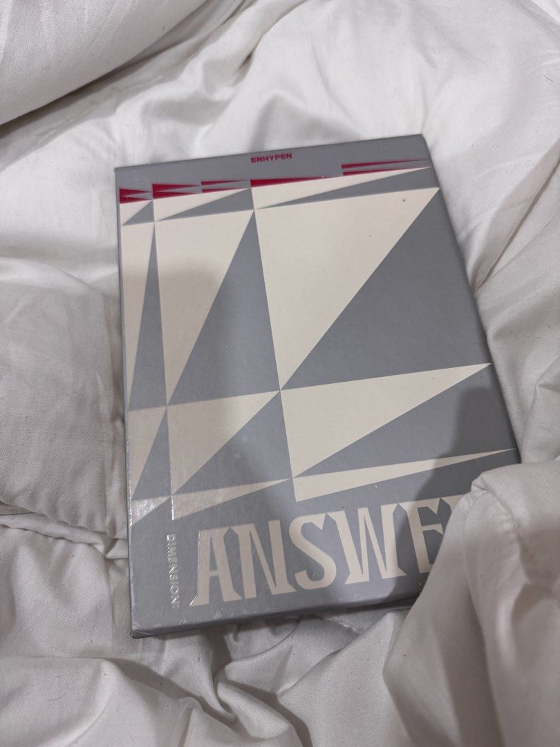ENHYPEN DIMENSION: ANSWER 'NO' Version Album (Category: CDs & DVDs) located in Manila. Submitted by livelaughlovejay (Listing ID 1467970966, Image 1). Description: - Group/Album: ENHYPEN DIMENSION: ANSWER - Version: NO Version - Inclusions: Outer sleeve, photobook, CD, and all items in the pocket - Condition: Clean, well-kept, and handled with care - Perfect addition to your K-pop collection.