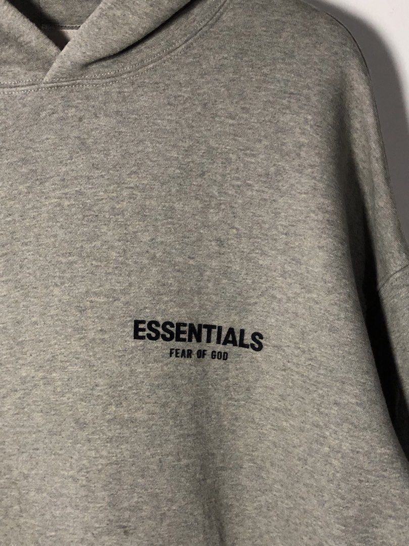 Essentials (Category: Hoodies) located in Plaridel. Submitted by eco_chic_finds (Listing ID 1467879245, Image 3). Description: Essentials Authentic/Original Size: Small Width: 25 Length: 26 Good as new 9.8/10 Colorrate No issue Already washed .