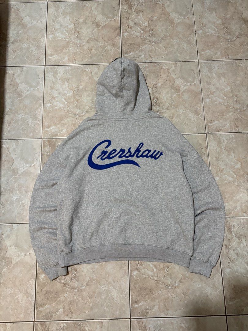 Essentials x crenshaw (Category: Coats, Jackets and Outerwear) located in Angeles City. Submitted by errdaythriftco (Listing ID 1467902488, Image 2). Description: Essentials x crenshaw Size small on tag to xl oversized Dimes 27x25 Color rate 9.5/10 No issue Excellent condition.