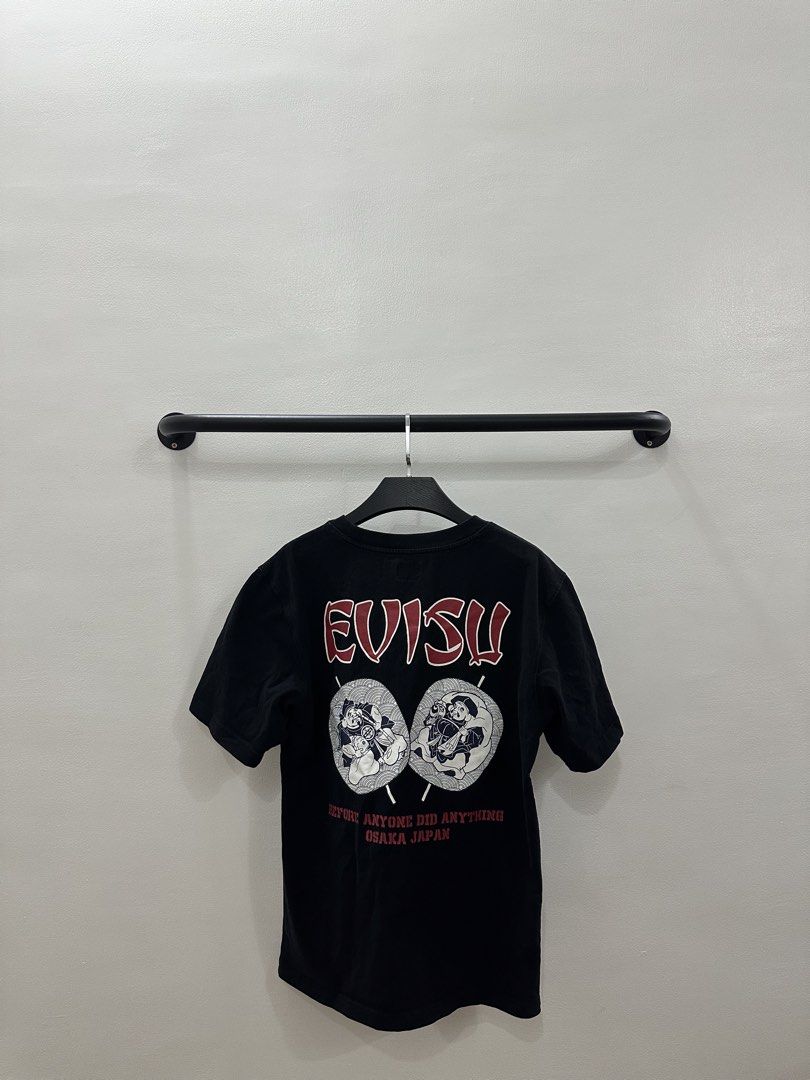 Evisu (Category: Shirts) located in Manila. Submitted by aledobrian29085 (Listing ID 1468059093, Image 3). Description: Dimes Size: M W 19 L 25.5.