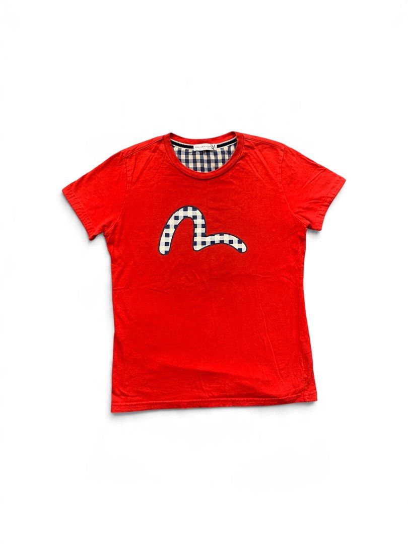 Evisu tee (Category: Shirts) located in Marikina City. Submitted by azaero (Listing ID 1467973548, Image 1). Description: W 17 x L 24 Color rate 9.5/10.