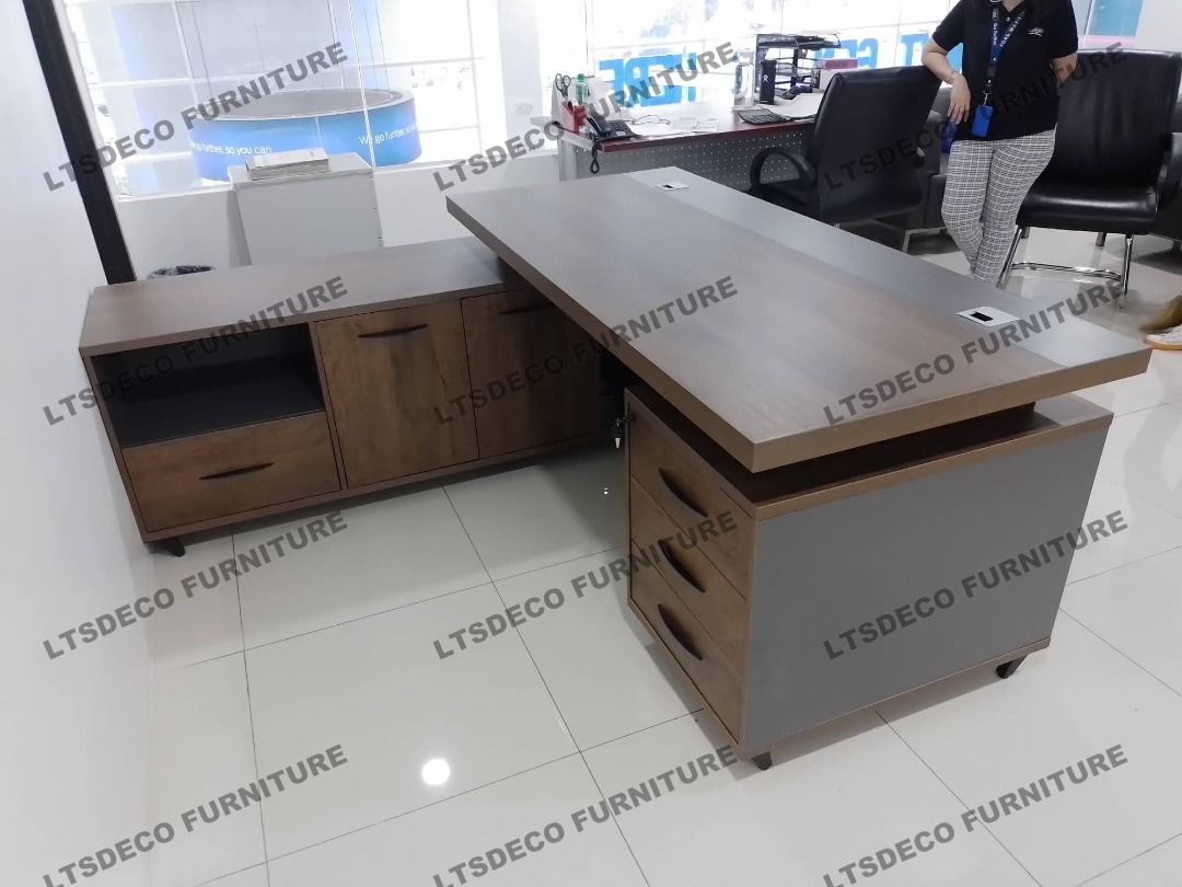 EXECUTIVE TABLE OFFICE FURNITURE OFFICE PARTITION (Category: Office Furniture & Fixtures) located in Caloocan City. Submitted by maeabayon043646 (Listing ID 1467847881, Image 1). Description: " PRICE MAY VARY DEPENDING ON SIZE, MATERIAL, AND CUSTOMIZATION. " --PRICE IS POSTING PURPOSES ONLY!! ✅ INQUIRE NOW! Hi! Are you looking for MODULAR WORKSTATION OFFICE PARTITION, ACCORDION WALL AND DOOR PARTITION, TOILET/URINAL PARTITION and OFFICE FURNITURE