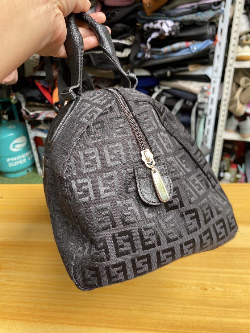 FF Monogram Canvas Boston / Business Handbag (Category: Shoulder Bags) located in Davao. Submitted by kurt2021.turtle (Listing ID 1467977317, Image 3). Description: .