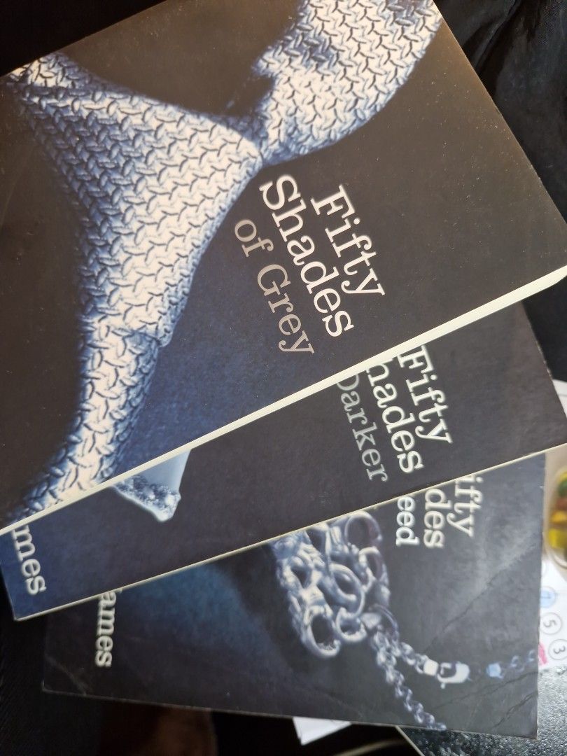 Fifty Shades Trilogy Books by E L James (Category: Storybooks) located in Caloocan City. Submitted by nobleflower.23a0a4 (Listing ID 1468022169, Image 1). Description: - Complete 3-book set: Fifty Shades of Grey, Fifty Shades Darker, and Fifty Shades Freed - Author: E L James - Format: Paperback with matching dark covers - Genre: Romance fiction - Condition: Great read - Selling as a complete set only - Fulfillment: Pick-up or local mailing avail