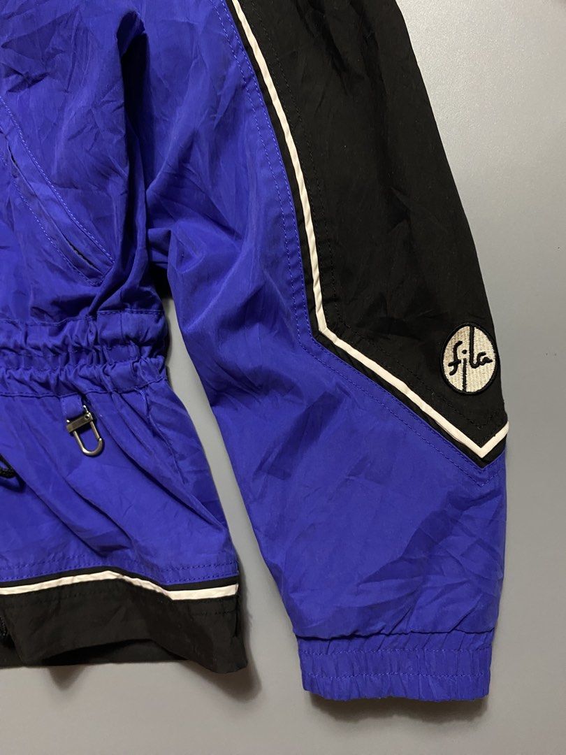 Fila HalfZip Tri-tone Jacket Violet💥 (Category: Coats, Jackets and Outerwear) located in Cebu City. Submitted by covenanthrifts (Listing ID 1467971258, Image 2). Description: Fila HalfZip Tri-tone Jacket Violet💥 Width x Length: (24x29) Size on Tag: 10, (Fit to Women’s 2XL to 3XL) Color rate: 9.8/10 Issue: NONE Very Good Condition .
