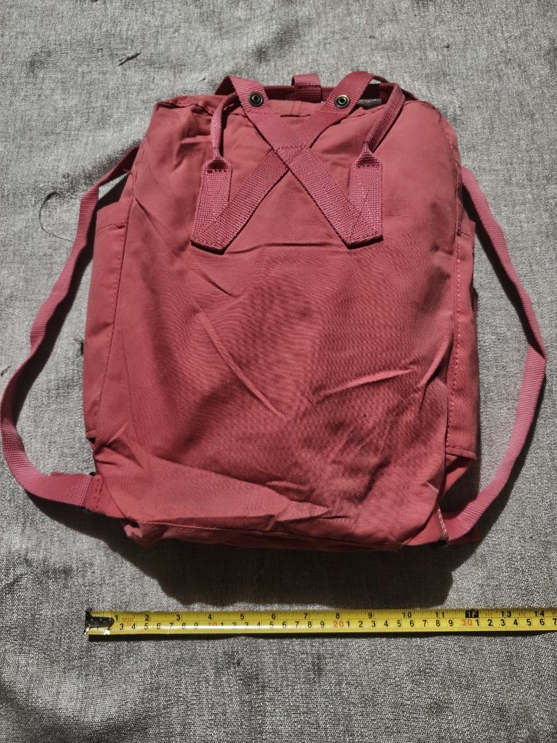 FJALLRAVEN KANKEN PINK BACKPACK (Category: Backpacks) located in General Santos City (Dadiangas). Submitted by prins_thrifts101 (Listing ID 1467939029, Image 3). Description: ‎This item was Thrifted!! ‎•Dimes In inches (17-18x12) ‎•Color rate 9.8/10 ‎•Excellent Condition ‎•Issue: minimal hole last pic ‎ ‎Unli vouch unli vc with item ‎Payment first Jnt or Cod LBC ‎+SF ‎LOCATION: General Santos City, Mindanao, 9500 ‎ ‎📍 DISCLAIMER : I'am not assoc