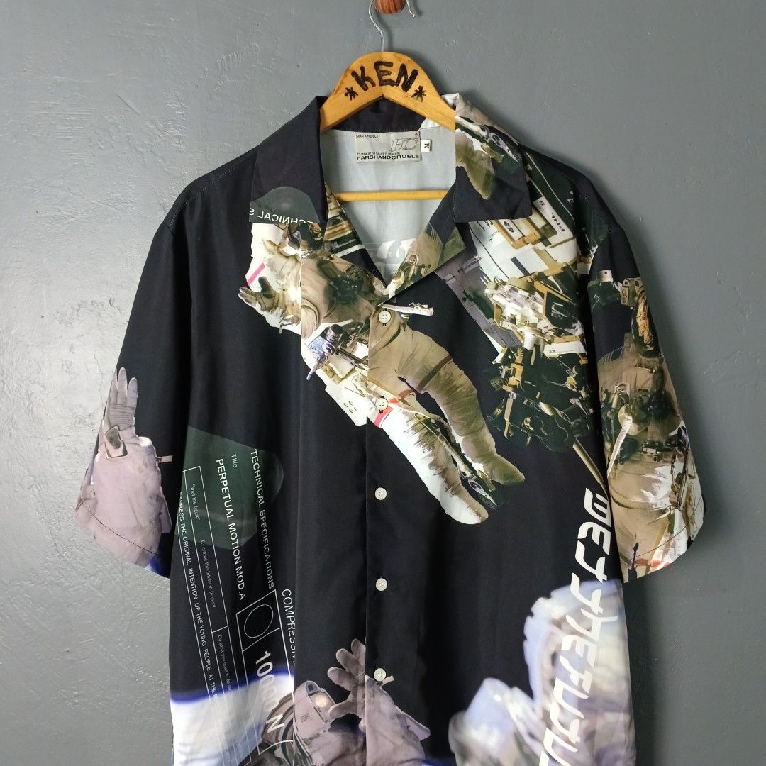 For Men - Harshandcruel (Category: Tshirts & Polo Shirts ) located in Bacolod City. Submitted by drop.ph (Listing ID 1467967218, Image 3). Description: Harsh and Cruel *Oversized *Size M - 26.5x28.6 *Excellent *No Flaws *Price: 1,000php *Add SF if outside Bacolod City .