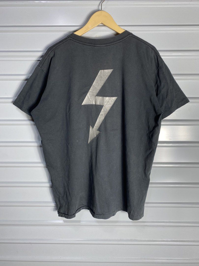 FOR SALE❗️ (Category: Tshirts & Polo Shirts ) located in Davao. Submitted by lucas06082030 (Listing ID 1467946754, Image 3). Description: 1998 MARILYN MANSON LIGHTNING BOLT ANTICHRIS SUPERSTAR ERA ( TULTEX ) MEDIUM DIMENSION : WIDTH 22 x LENGTH 28 VERY GOOD CONDITION SINGLE STITCH DATED CHARCOAL WASH 📥.