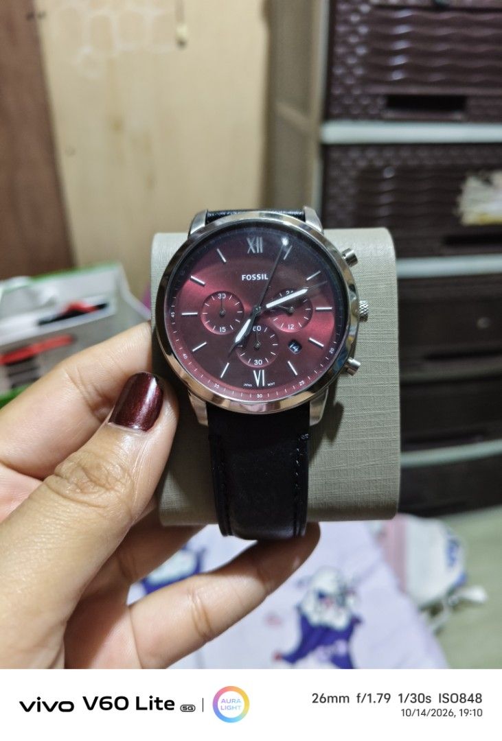 FOSSIL WATCH (Category: Luxury Watches) located in Quezon City. Submitted by ajpenqui (Listing ID 1467966438, Image 2). Description: BRAND NEW AUTHENTIC FOSSIL BLACK WATCH INCLUSION: BOX PAPER BAG WARRANTY CARD NO ISSUE MODEL: FS6016 PRICE: 4000.00 NEGOTIABLE.
