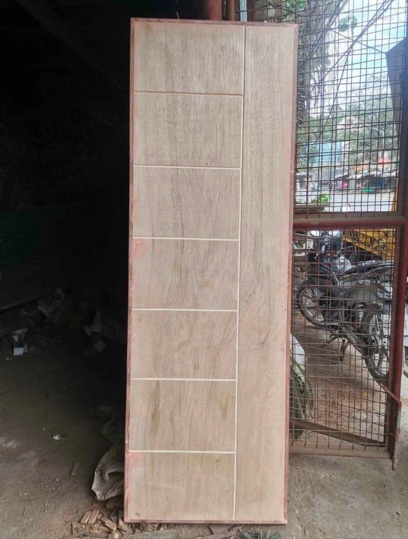 FRENCH DOOR / FLUSHDOOR W/ VIEWING GLASS (Category: Locks, Doors & Gates) located in Quezon City. Submitted by anglerose070187 (Listing ID 1467913331, Image 2). Description: - Handmade solid wooden doors for interior or exterior use - Available designs: multi-pane glass panel, geometric routed groove, and raised panel styles - Unfinished wood - ready for your choice of paint or stain - Solid and sturdy build quality - Sold individually or as a se