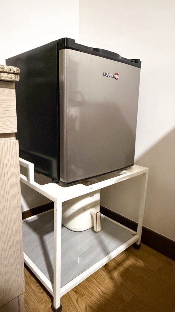 Fujidenzo Refrigerator (Category: Refrigerators and Freezers) located in Quezon City. Submitted by __declutter (Listing ID 1467961583, Image 1). Description: 🚨 URGENT SALE: Fujidenzo Refrigerator + FREE Stand 🧊 Ref: ₱5,500 → ₱4,000 🗄️ Stand/Organizer: ₱2,000 → FREE 📍 Pick-up: Pasig Comment down below if interested!.