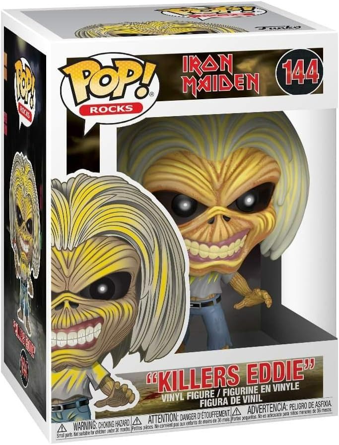 Funko Pop! Rocks: Iron Maiden - Killers Eddie (Category: Designer & Blind Box Toys) located in Taguig. Submitted by realmshop (Listing ID 1467913584, Image 1). Description: From iron Maiden, killers, as a stylized POP vinyl from Funko! Stylized collectable stands 3 ¾ inches tall, perfect for any iron Maiden fan! Collect and display all iron Maiden pop! Vinyl's! Mode of payments: BPI, GCASH, Maribank. Let us know your preferred MOP so we can provi
