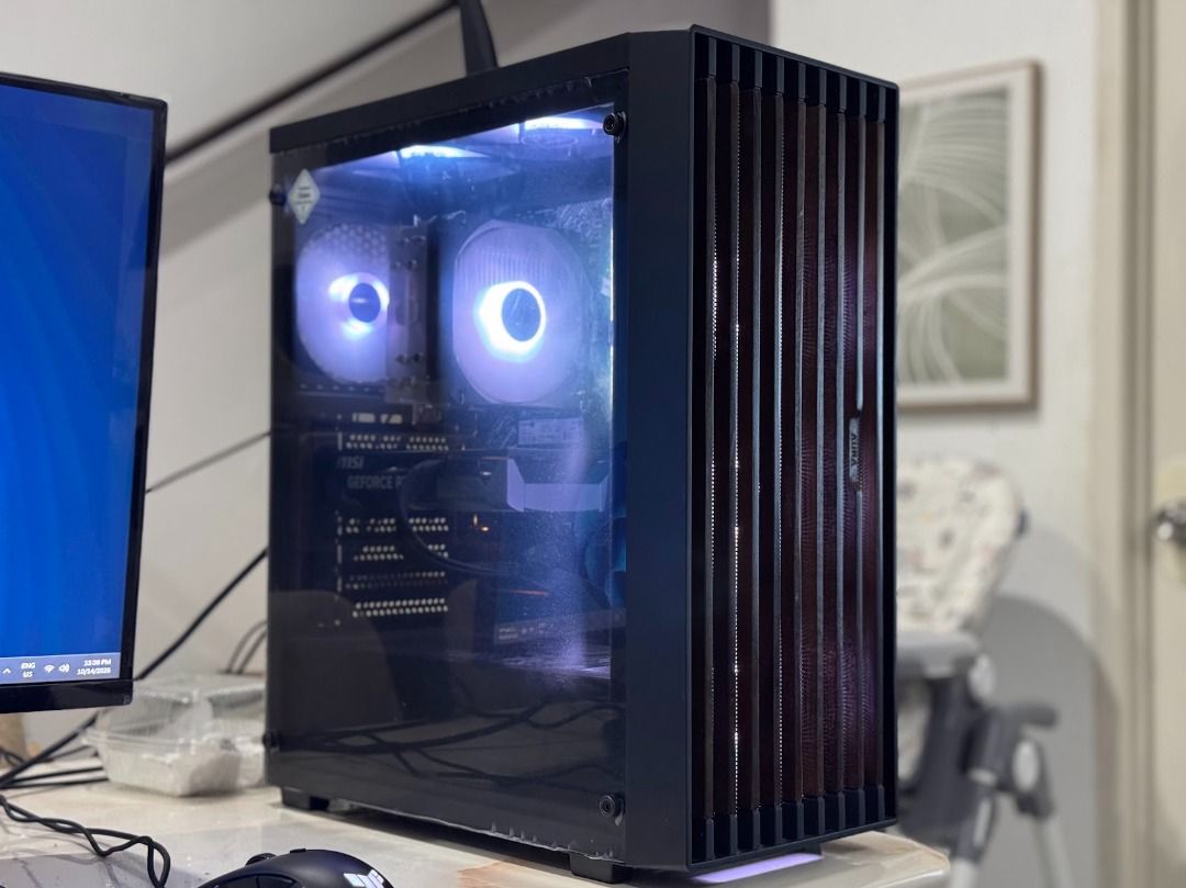 Gaming PC Ryzen 5 RTX 5060 16GB (Category: Desktops) located in Dasmarinas. Submitted by alvinford (Listing ID 1468032165, Image 2). Description: SYSTEM UNIT only for 60k: ㅤ CPU - Ryzen 5 5600X FAN - CoolerMaster Hyper 212 Spectrm V3 MOBO - ASUS Prime B550M-A Wifi GPU - MSI Ventus 2X RTX 5060 RAM - Kingstom Fury 16GB 3200Mhz DDR4 SSD - Kingston NV3 1TB NVME PSU - Silverstone 650 EFA CASE - Gamdias AURA GC4 Elite ㅤ Optional Peripherals +10k Acer N