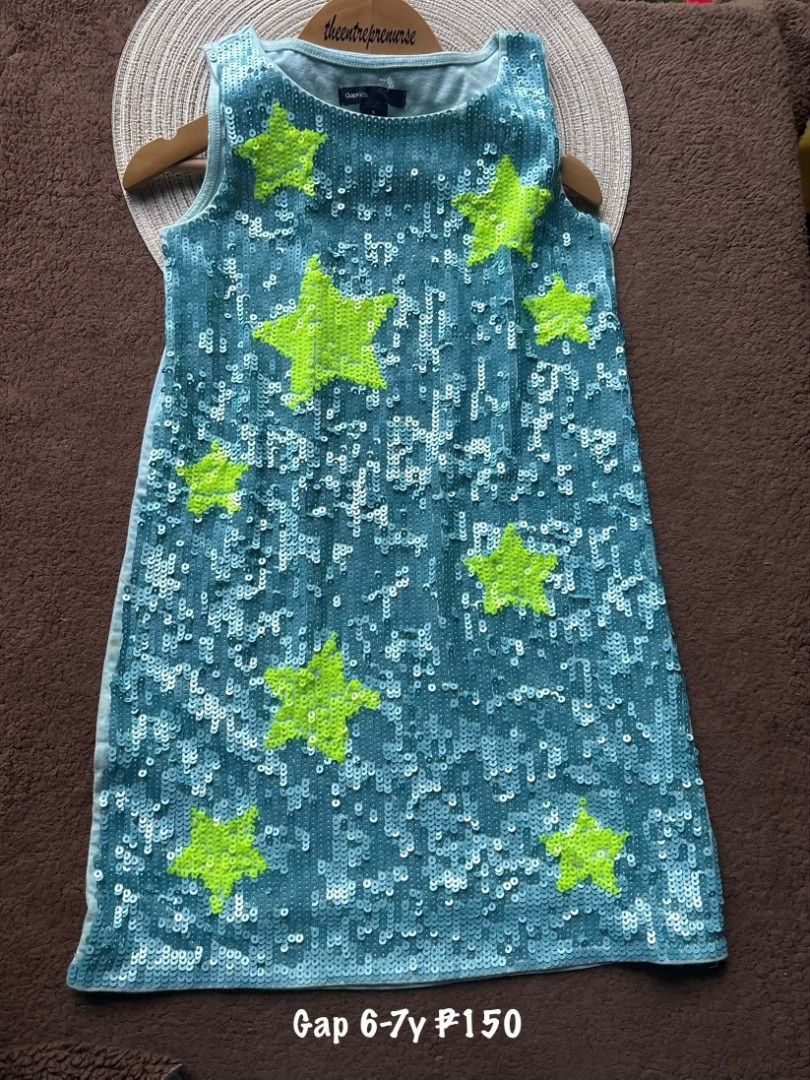 Gap Sequined Dress 6-7Y (Category: Babies & Kids Fashion) located in Quezon City. Submitted by theentreprenurse (Listing ID 1467918716, Image 1). Description: 𝘼𝙐𝙏𝙊 𝙋𝘼𝙎𝙎 𝙏𝙊 𝙇𝙊𝙒 𝘽𝘼𝙇𝙇𝙀𝙍𝙎 📣 ʙʀᴀɴᴅ: Gap ꜱɪᴢᴇ: 6-7Y ᴍᴏᴘ: ɢᴄᴀꜱʜ ꜱʜɪᴘᴘɪɴɢ 🛒 (NO RUSH. I'm a working momma :) ) ▪︎ꜰʟᴀꜱʜ ᴇxᴘʀᴇꜱꜱ | J&T ▪︎ʟᴀʟᴀᴍᴏᴠᴇ|ɢʀᴀʙ ~ 𝚃𝚑𝚎𝚜𝚎 𝚌𝚕𝚘𝚝𝚑𝚎𝚜 𝚊𝚛𝚎 𝚊𝚕𝚛𝚎𝚊𝚍𝚢 𝚠𝚊𝚜𝚑𝚎𝚍. 𝙺𝚒𝚗𝚍𝚕𝚢 𝚖𝚊𝚗𝚊𝚐𝚎 𝚢𝚘𝚞𝚛 𝚎𝚡𝚙𝚎𝚌𝚝𝚊𝚝𝚒𝚘𝚗𝚜..