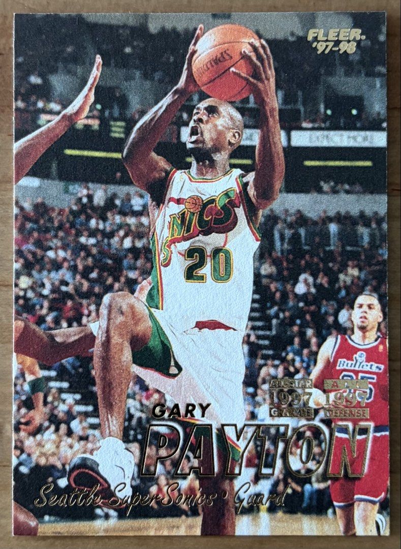 Gary Payton | NBA Cards ~ Fleer '97 - '98 (Category: Raw Singles) located in Makati City. Submitted by cardlab (Listing ID 1468025358, Image 1). Description: Items are 💯 authentic/original/legit. About The Card: • 1997 - 1998 Fleer • Card No. 20 FOR: • Cards ₱99 and below with Card Sleeves • Cards ₱100 and up with Used Toploader • ₱10 for Bnew Tops Packaging (If Shipping): ✔️ Plastic cover ✔️ Cardboard ✔️ Bubble wrap NOTE: • Cards are raw • Card
