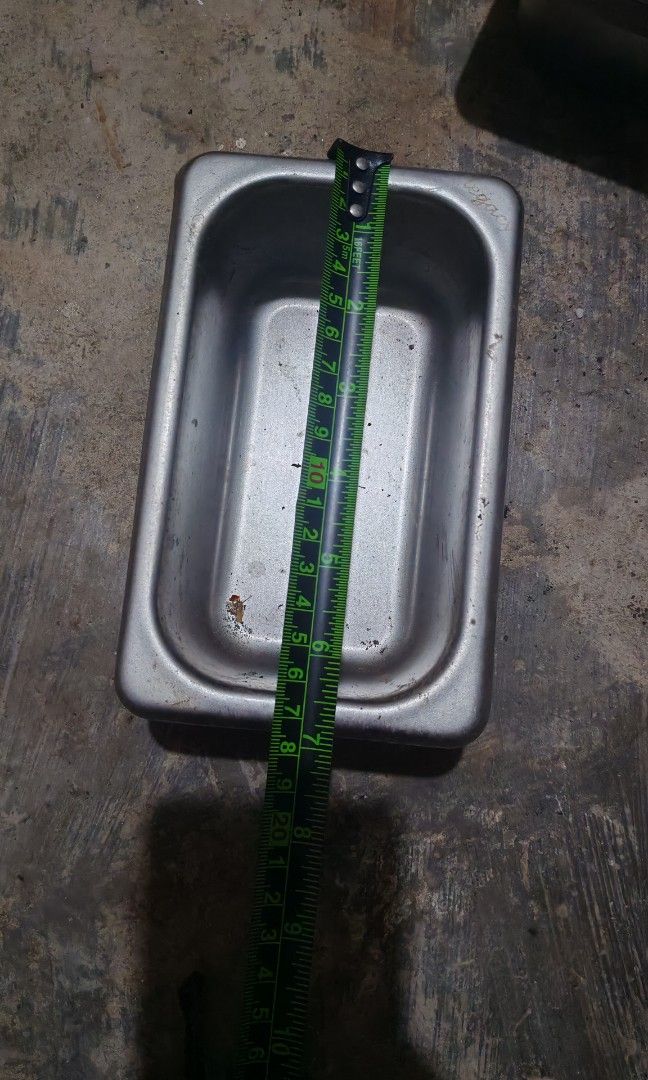 Gastronorm pan 5 pcs (Category: Community) located in Quezon City. Submitted by plantcorner (Listing ID 1467935740, Image 2). Description: Take all 350 5 pcs Walang takip.