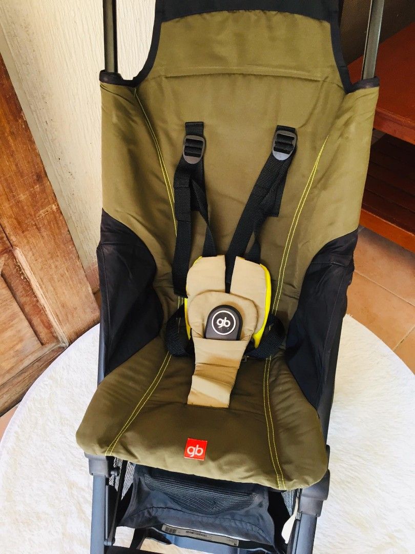 GB pocket stroller Terrain armygreen (Category: Strollers) located in Tuguegarao City. Submitted by kikay.store.ph30 (Listing ID 1468056795, Image 3). Description: ❗NEW ARRIVAL❗ GB pocket stroller Terrain Condition : slightly use minimal sign of usage See photo for references Still sturdy and easy to fold Price : 3800 MOP: GCASH, BDO, MOD: SCO FOR SHIPPING PURPOSE, BUS SHIPPING, JNT, LBC ♥️ 1 day reservation ONLY ♥️ No to rush shipping ♥️ No free