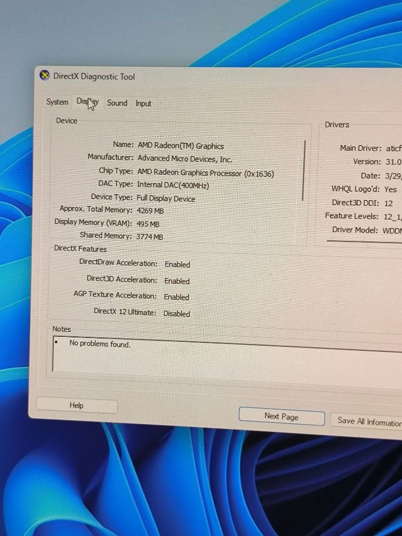 Gigabyte A520M K Desktop with AMD Ryzen 5 4600G (Category: Desktops) located in Caloocan City. Submitted by optimus_prime02 (Listing ID 1468055621, Image 2). Description: - OS: Windows 11 Home 64-bit - Motherboard: Gigabyte A520M K - Processor: AMD Ryzen 5 4600G (3.7GHz, 12 CPUs) - Graphics: Integrated AMD Radeon Graphics - Memory: 8GB RAM - Condition: 100% working, passed all diagnostics - Ideal for: Everyday work, online classes, studying, and 