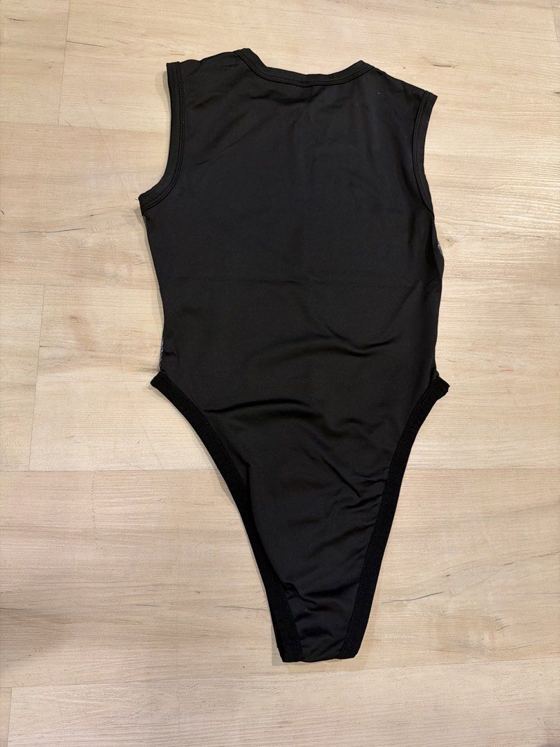 Glitter Mesh Sleeveless Bodysuit (Category: Sleeveless) located in Manila. Submitted by _____car0usell (Listing ID 1467957260, Image 3). Description: used once only.