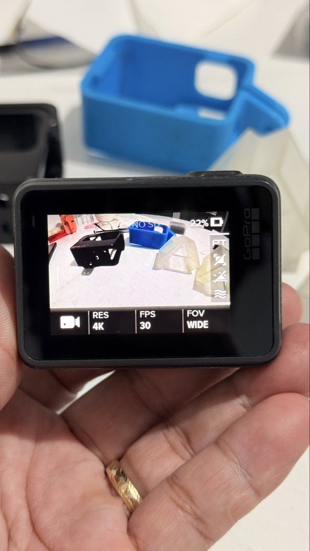 Go Pro Hero 5 Black (Category: Video Cameras) located in Manila. Submitted by ionsslavin84 (Listing ID 1467972535, Image 1). Description: For Sale Go Pro Hero 5 Black issue: casing has been damaged. due to sharp edges of vertical case mount. all features are working fine. location: tondo manila price: Php3,000 includes: 2 replacement battery, charger, alloy horizontal case mount & vertical case mount. no cable charger..