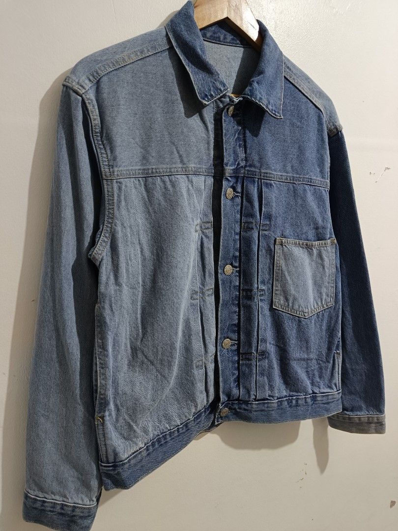 GU 1st Wartime Model Denim Jacket (Category: Coats, Jackets and Outerwear) located in Cebu City. Submitted by madjekfinds (Listing ID 1467948918, Image 2). Description: GU 1st Wartime Model Denim Jacket EXCELLENT CONDITION NO ISSUE SIZ XS W 20 L 24 PRICE PLUS SF CEBU.