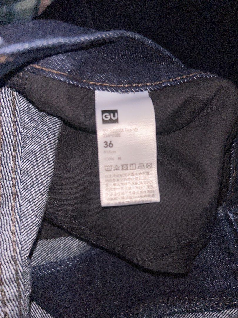GU Barrel pants size 36 (Category: Jeans) located in Manila. Submitted by timdelvalle131 (Listing ID 1467965592, Image 3). Description: Excellent condition Dimes W36 L:39 T14 leghole:10 gcash payment Meet up sm trece, cavite .