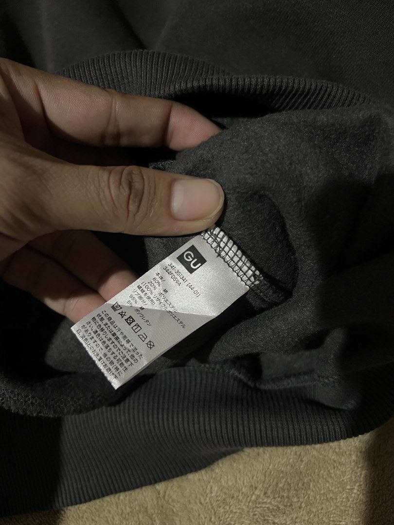 GU Haft Zip Jacket - Dark Gray (Category: Coats, Jackets and Outerwear) located in Cebu City. Submitted by jlturno1999 (Listing ID 1467934249, Image 3). Description: GU Haft Zip Jacket - Dark Gray Good as new condition 21x26.5 dimensions 9.8/10 color rate Legit/authentic No issue.
