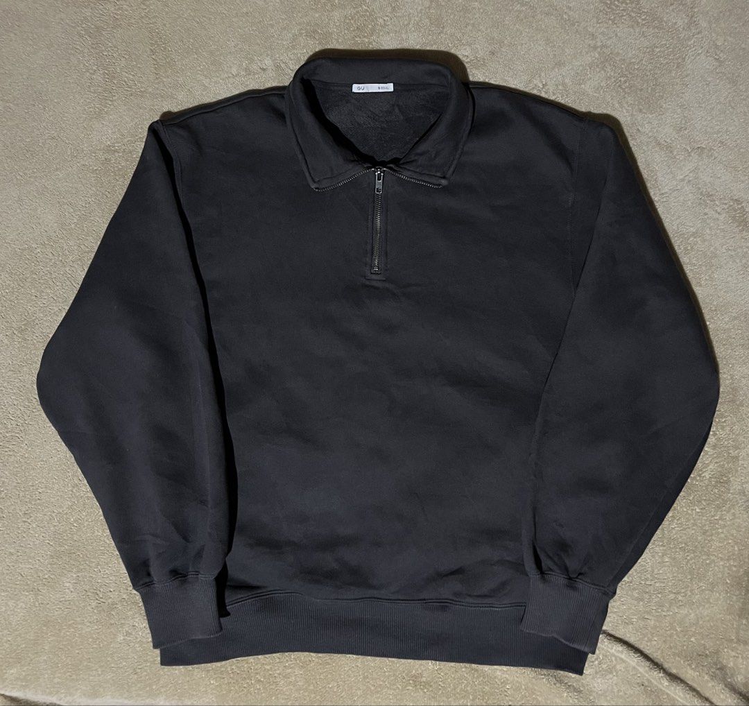 GU Haft Zip Jacket - Dark Gray (Category: Coats, Jackets and Outerwear) located in Cebu City. Submitted by jlturno1999 (Listing ID 1467934249, Image 1). Description: GU Haft Zip Jacket - Dark Gray Good as new condition 21x26.5 dimensions 9.8/10 color rate Legit/authentic No issue.