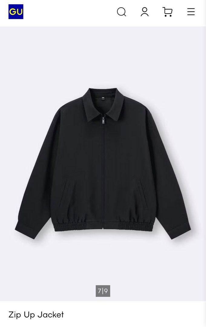 GU harrington Jacket Black XL (Category: Coats, Jackets and Outerwear) located in Manila. Submitted by limaoscar (Listing ID 1467859950, Image 1). Description: - Brand: GU - Color: Black - Size: XL - Features: Classic collar, front pockets, elasticated hem - Condition: Clean and ready to wear - Style: Great everyday layering piece NEGOTIABLE 💸.