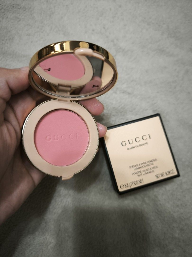 Gucci blush (Radiant pink) (Category: Makeup) located in Manila. Submitted by wearforce (Listing ID 1467973523, Image 2). Description: Gucci blush (Radiant pink) with box Shade: Radiant pink #3 1,500 + sf.