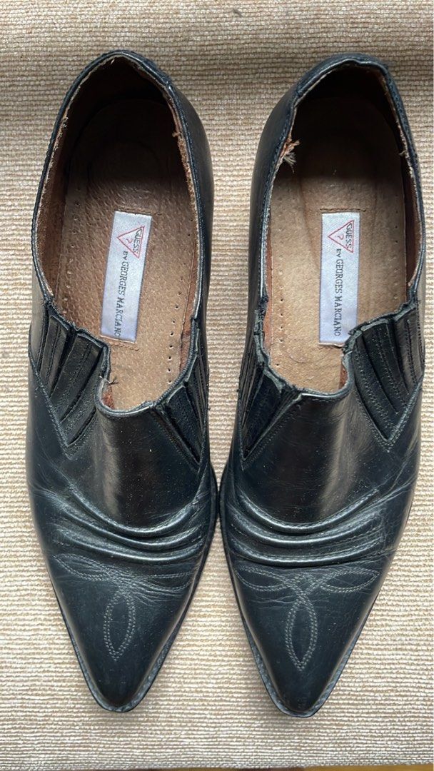 Guess balat na boots 🥾 (Category: Dress Shoes) located in Mandaluyong City. Submitted by summahtohdaymnl (Listing ID 1467839482, Image 1). Description: .