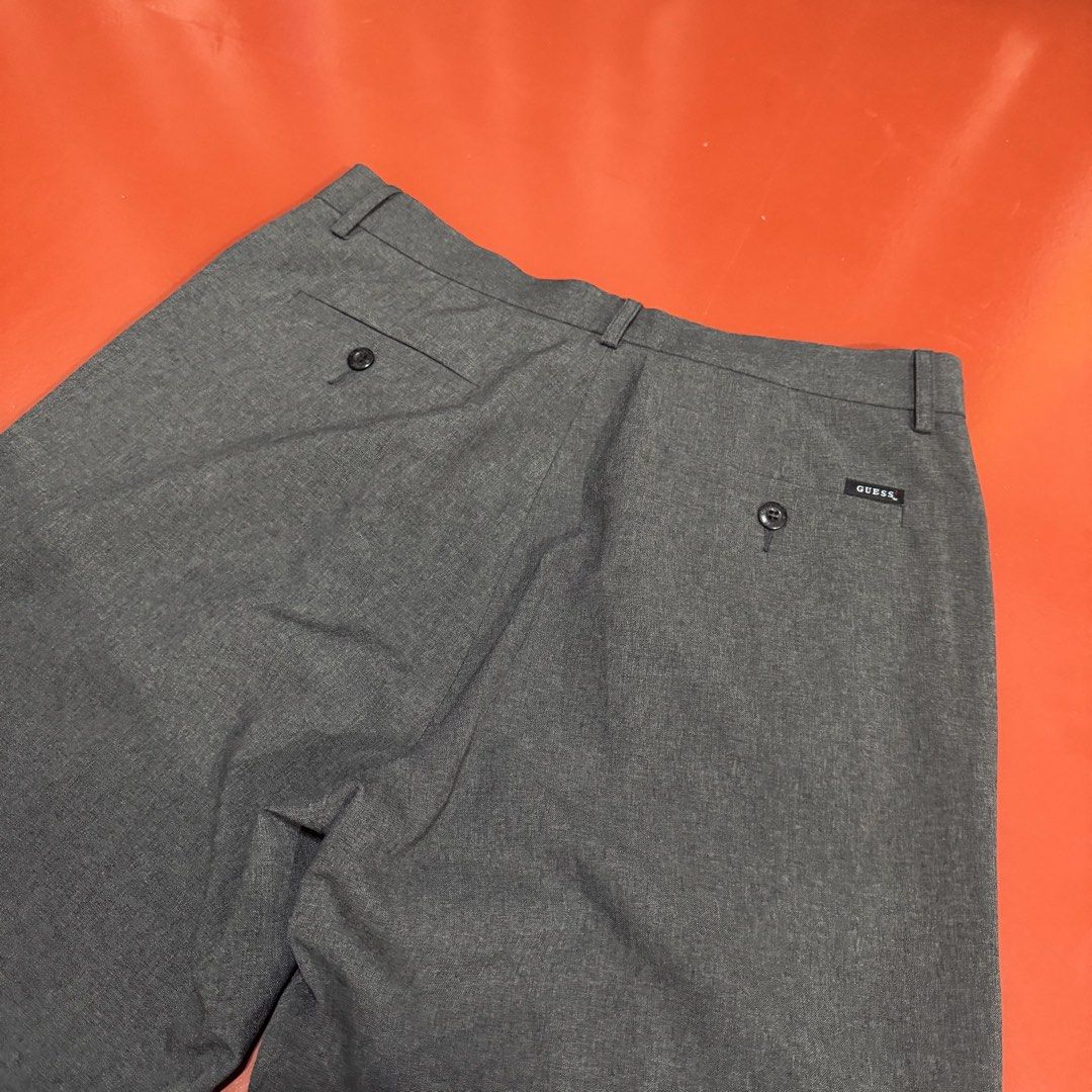 GUESS TROUSERS (Category: Trousers) located in Pasig City. Submitted by buzzthrifty (Listing ID 1468001083, Image 3). Description: SIZE 30-32WAIST 38"LENGTH 9"HEM EXCELLENT TO NEW .